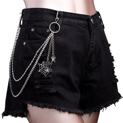 Punk Metal Doublelayer Chain for Women Street Fashion Custom