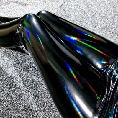Shiny Glossy PVC Leather Pants Sexy Skinny Tights Laser Mirr