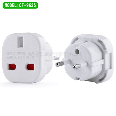 Travel Europlug Adapter Socket Power Conversion Connector Tr
