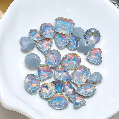 20PCS Random Mixed Maillard Diamond Series Nail Art Crystals