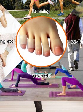 Toe Protector AntiFriction Silicone Cover for Heels Foot Pad