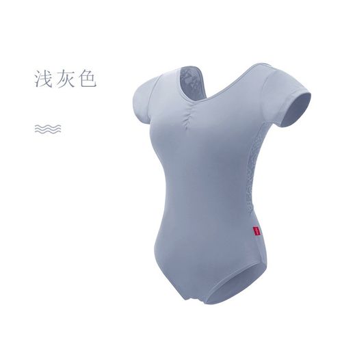Dancewear for Women Short Sleeved Bodysuit Leotard for Adult
