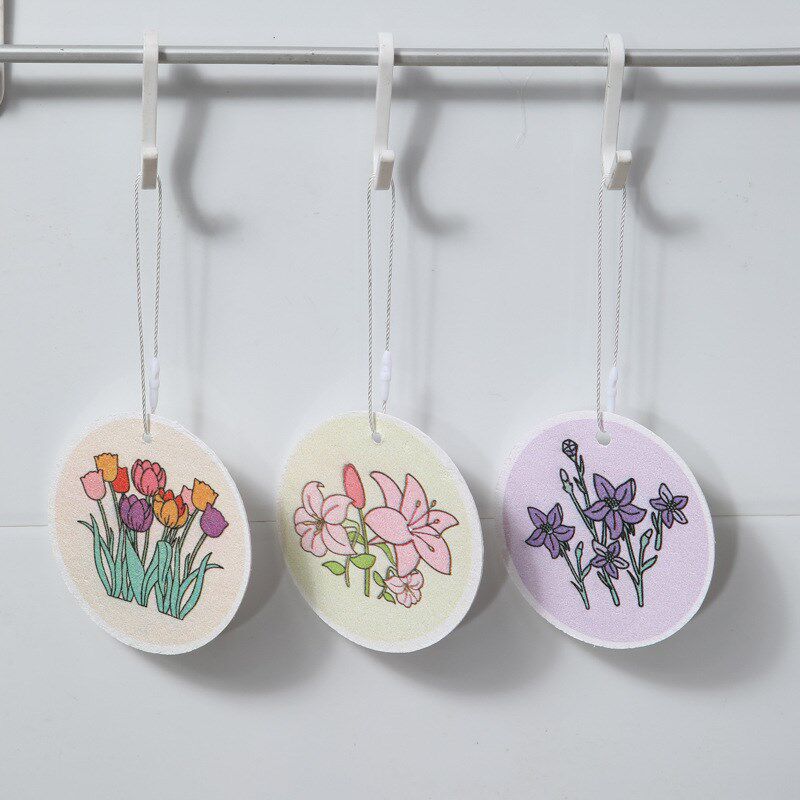 Compressed Wood Pulp Sponge Durable Water Absorbing Magic Sc