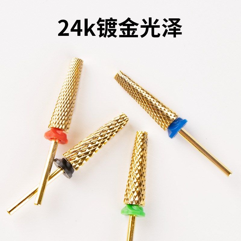 Tungsten Steel Grinding Head 24mm Long Cylindrical Nail Grin