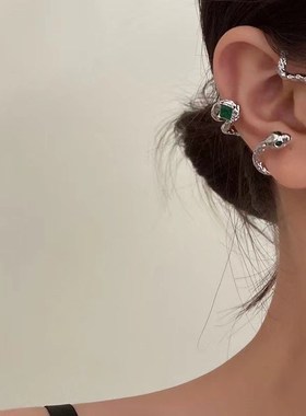 Punk Snake Ear Cuff Design Earring Ear Clip for Couples Unis