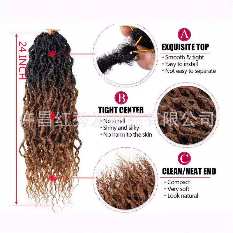 Xuchang Redshow Wigs Supply Crochet Dreadlocks Queen Locs Xu