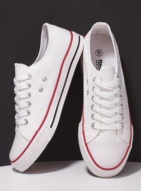 2025 Mens Canvas Shoes Ins Fashion Sneakers Low Cut Versatil