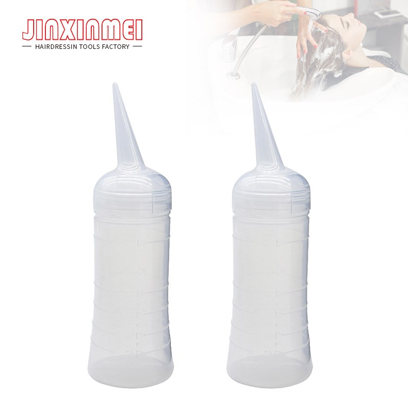 Soft Gel Shampoo Bottle with Scale for HairdressingHairdress