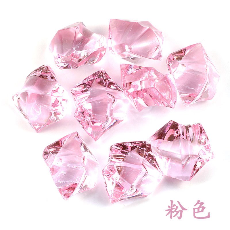 DIY Simulated Ice Decorative Accessories Acrylic High Transp