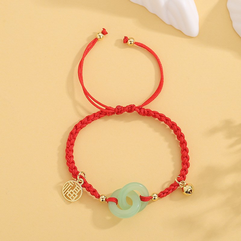 Interlocking Rope Safety Buckle Handmade Bracelet Simple Val