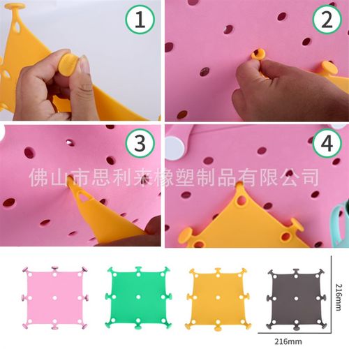 Beach Bag Silicone Partition Hole Bag Organizer Mesh Accesso