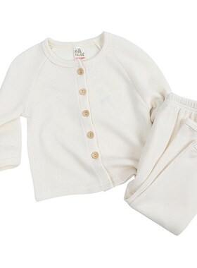 Kids Pajama Sets Baby Homewear Infant Warm Underwear for Win