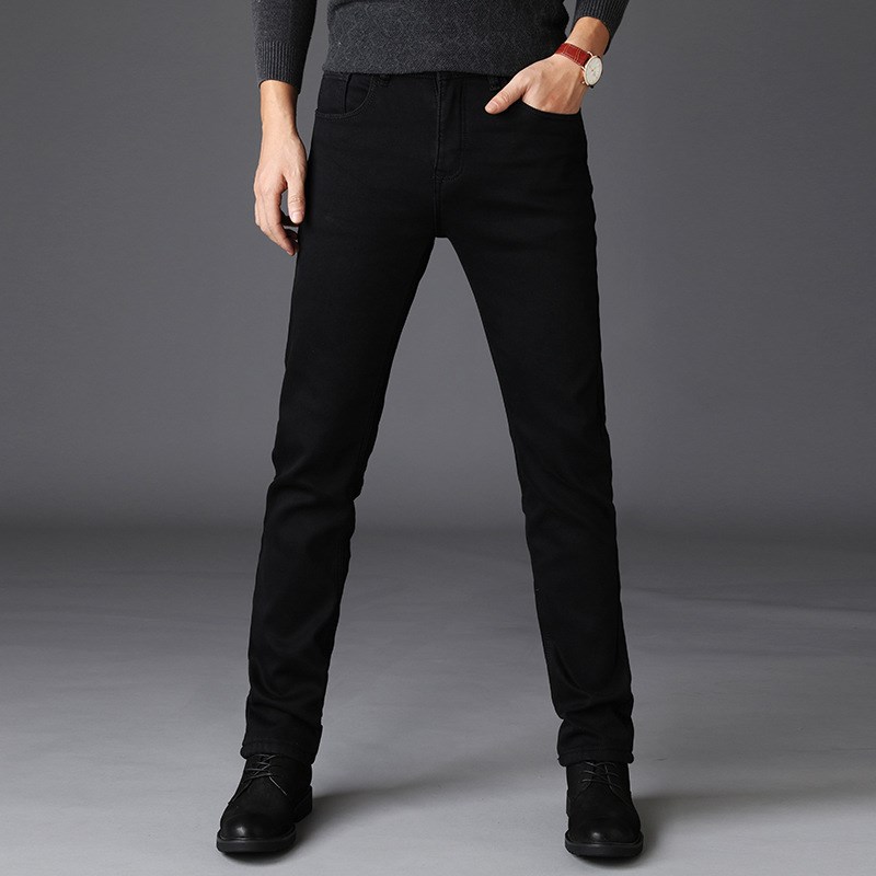 Summer 2025 Straight Jeans NonFading Elastic Fits Large Size