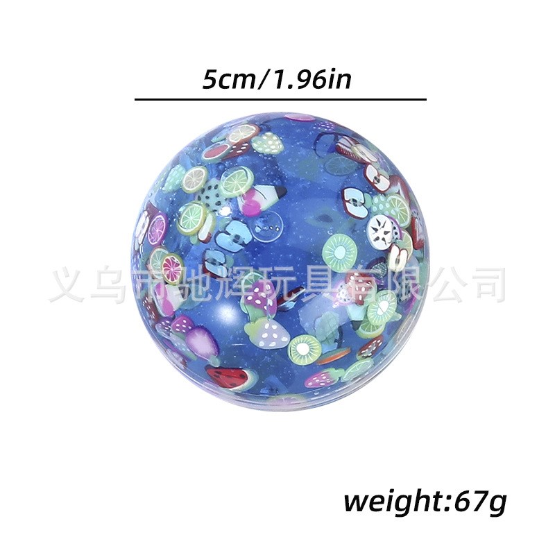 Star Crystal Slime 5cm 7Color Capsule Toys Slime Clay Mixed