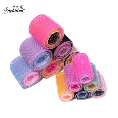 6 Pcs Clear Selfadhesive Hair Rollers for Root Volume Air Ba