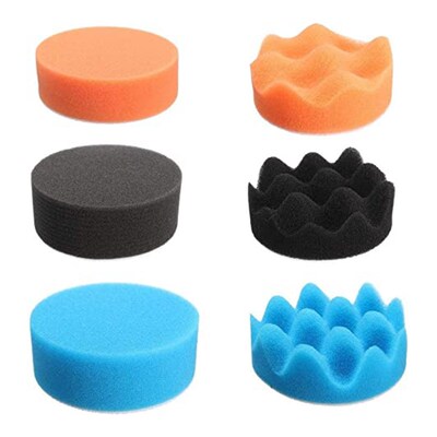 3 Inch 19 Piece Car Detailing Polishing Waxing Wool Pad Flat