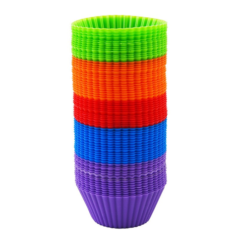 Silicone Muffin Cup Mold Home Baking Mold Cake Cup Pan Mold