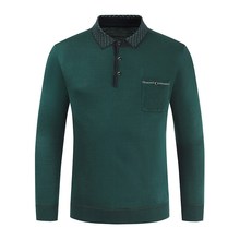 Mens TShirts with Personality Collar for Autumn Winter 2025