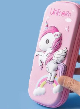 EVA Antidrop Waterproof Pen Box for Boys Girls Large Capacit