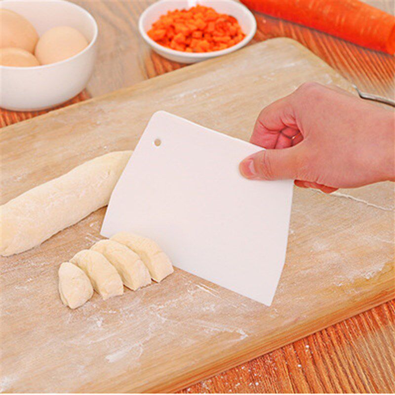 Plastic Scraper Home Baking Tool Cake Cream Spatula Trapezoi