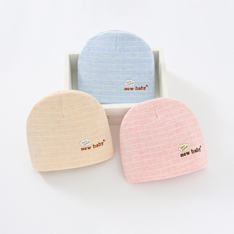 Baby Hat Triangle Scarf Set 04 Months Newborn DoubleLayer Th