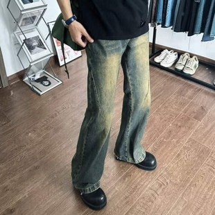 American Streetwear Vintage Jeans Straight Flared Youth Fash