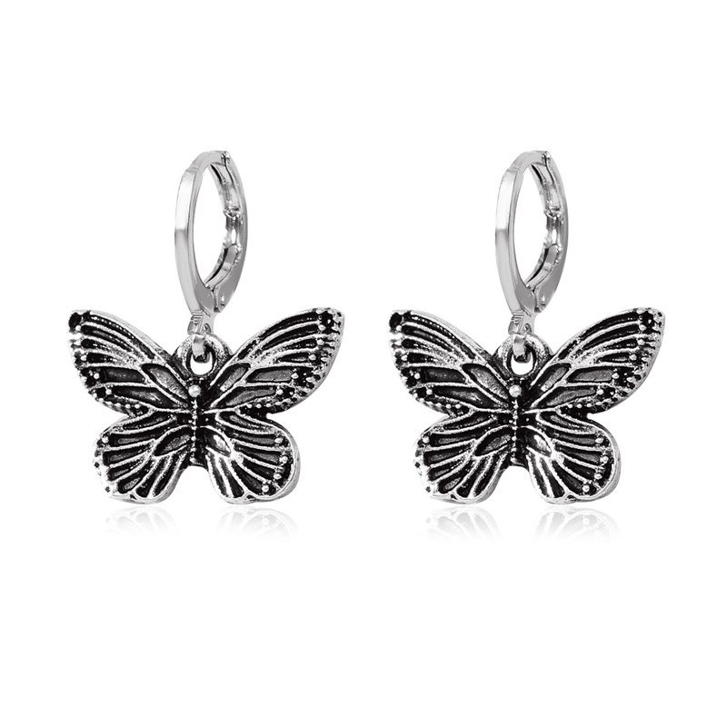Vintage Style Butterfly Earrings Fashionable Ear Cuffs for G