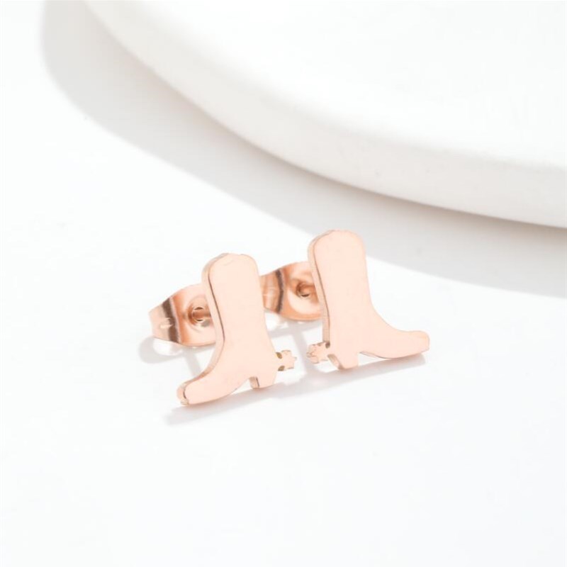 Simple Star Earrings Ins Ladies Winter Snow Boots Ear Studs