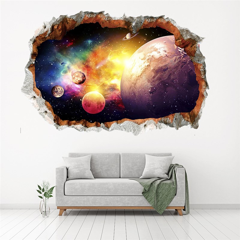 3D Wall Sticker for BedroomLiving RoomChildrens Room KS6749