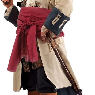 Medieval Renaissance Pirate Linen Costume Halloween