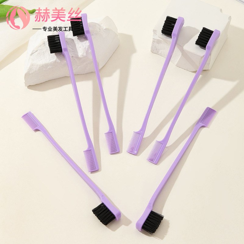 2in1 Makeup Brush Comb Edge Brush for BrowsDualended Brow Br