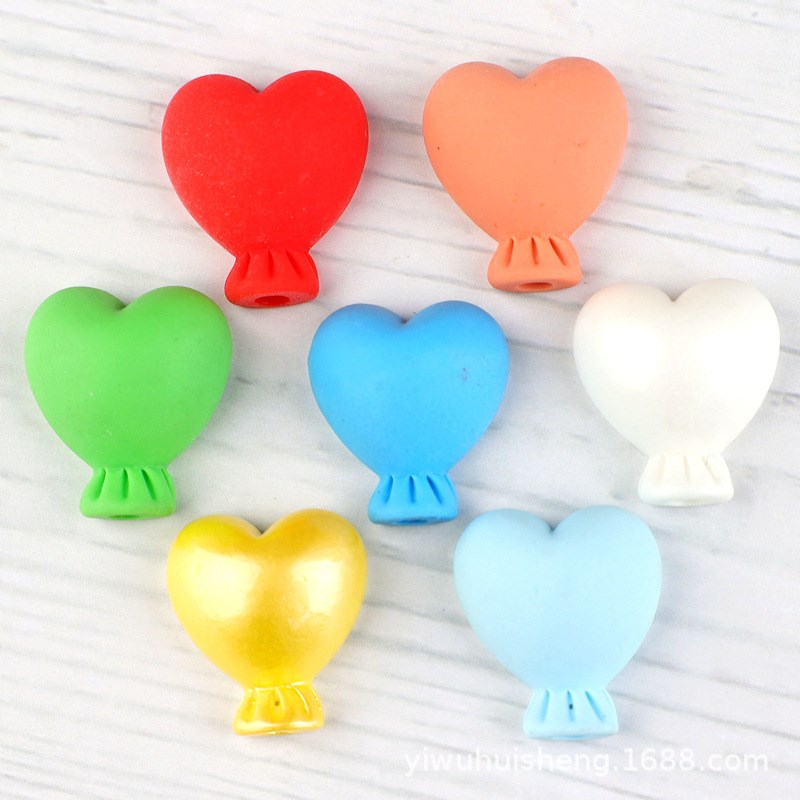Love Balloon Resin Parts DIY Kits for Phone Cases Storage Bo