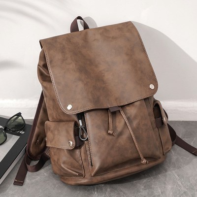 Leisure Backpack for Men Youth Street Style Rucksack Outdoor