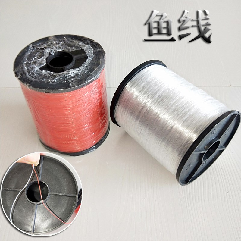 Construction Decoration Fish Line Nylon 68 Thick White Red A