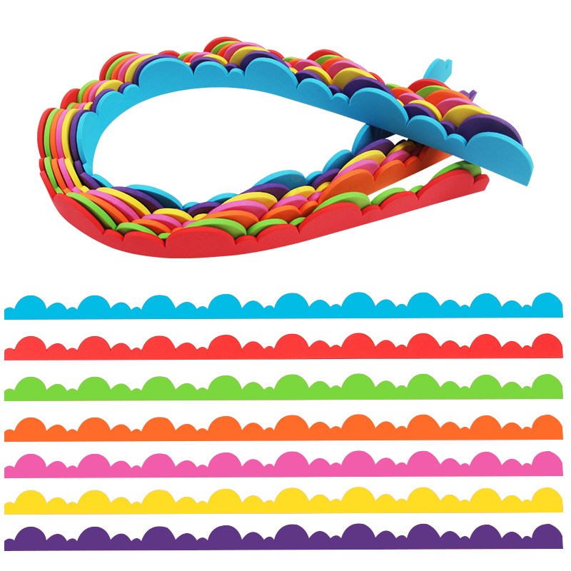 Primary School Classroom Decorative Foam Flower Border Kinde