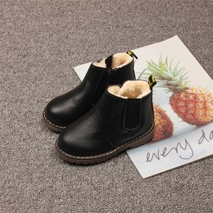 Kids Winter Boots 2025 Boys British Style Girls Fashionable