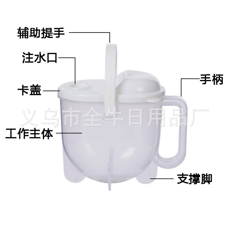 Creative Household Kitchen Gadgets Lazy Tool Rice Sieve Conv