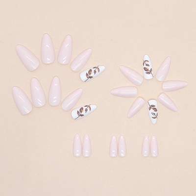 European American Atmospheric Gold Foil Leaf Nail Art Fashio