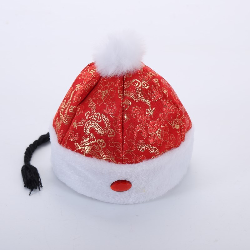 Baby Cucumber Cap Warm Kids Hat Tang Suit Hat for Kids Cute