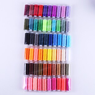 Set 402 Sewing DIY Fin Home 60Color for Thread Polyester Use