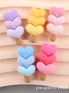 DIY Cream Glue Phone Case Accessories Heartshaped Lollipop P