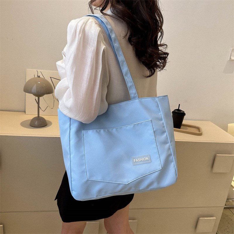 Canvas Bag for Women Summer Art Student Tote Book Bag 2025 L