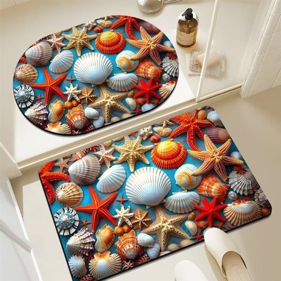Creative Bathroom Absorbent Pad Diatom Mud Mat Home Entrance