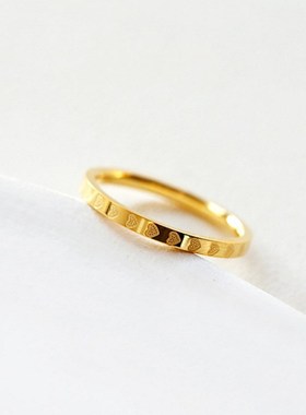 Love Ring for Women 18K Gold18K Gold Nonfading RingsLove Rin