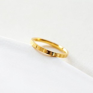 Women 18K RingsLove Ring Rin Nonfading for Gold Love Gold18K