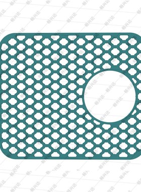 2025 Hot Silicone Hollow Sink Mat Kitchen Bar Pool Protectiv