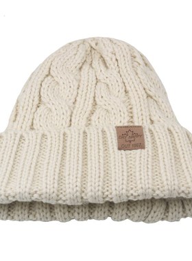 Winter Thick Knit Hat with Ear Protection for Couples Warm a