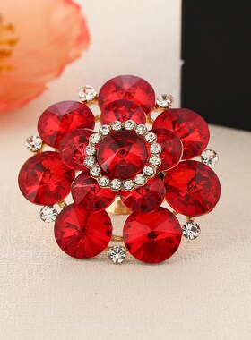 Big Flower Ring Cold Style Ins Trend for Women
