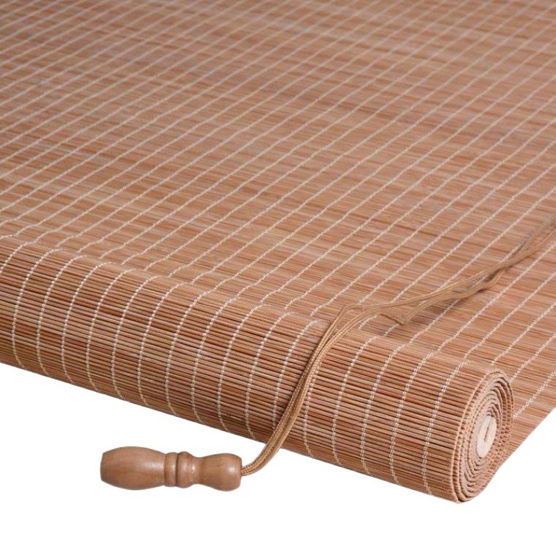 Bamboo Curtain Roller Blind for Home Japanese Style Sun Shad