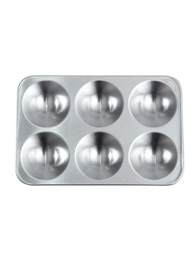 10hole Circular Painting Palette Metal Handpainted Watercolo